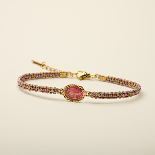 Bracelet Lola rose clair