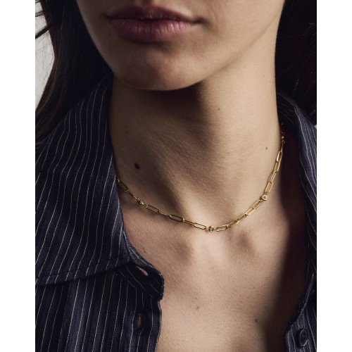 Collier Sean court 37 cm