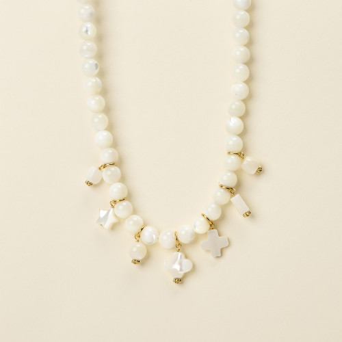 Collier Soso nacre 6mm