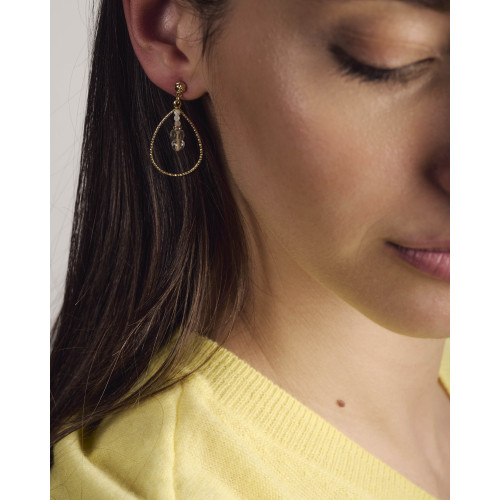 Boucle d'oreilles Taya nacre
