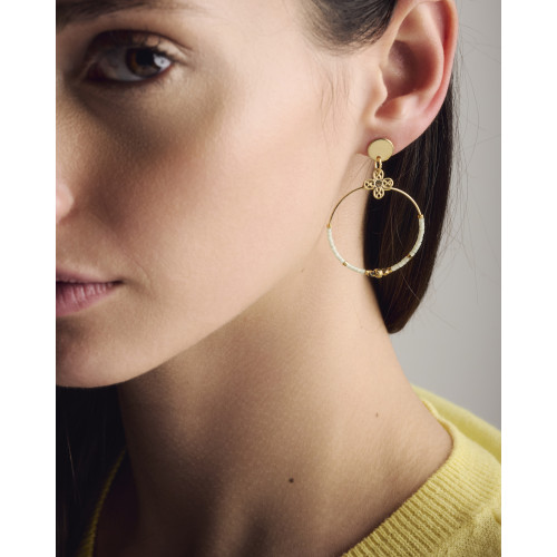Boucle d'oreilles Fila fluo...