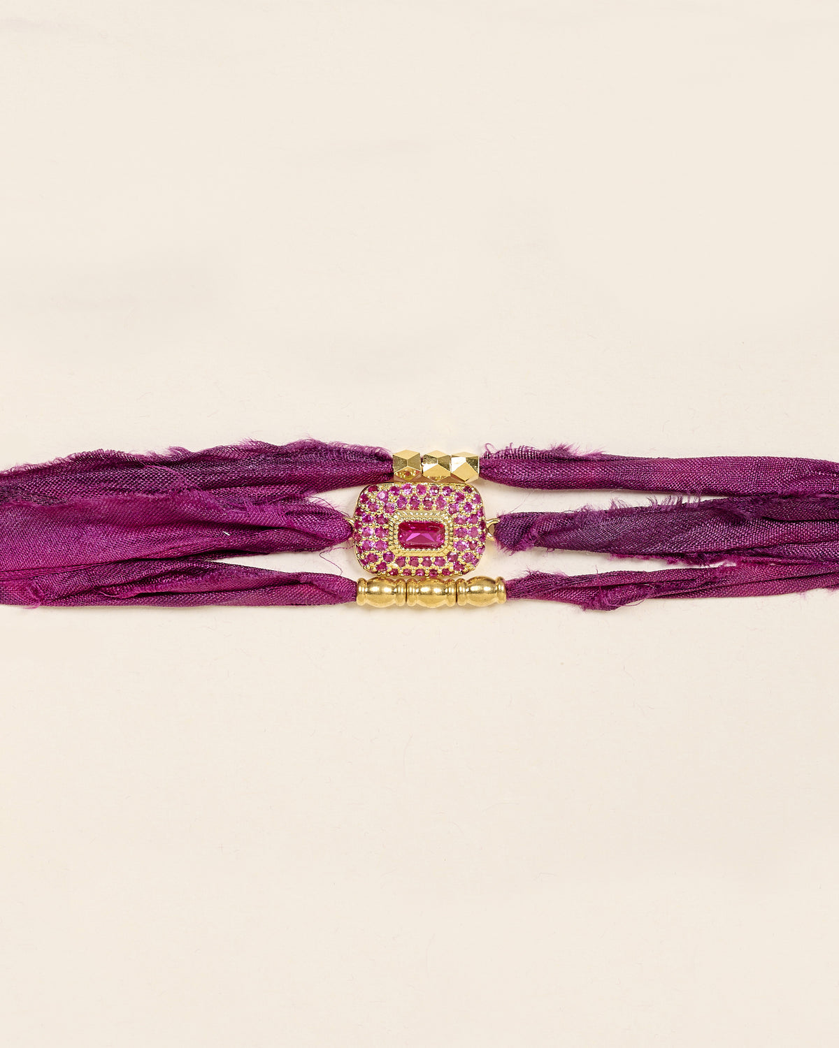 Bracelet soie Aina