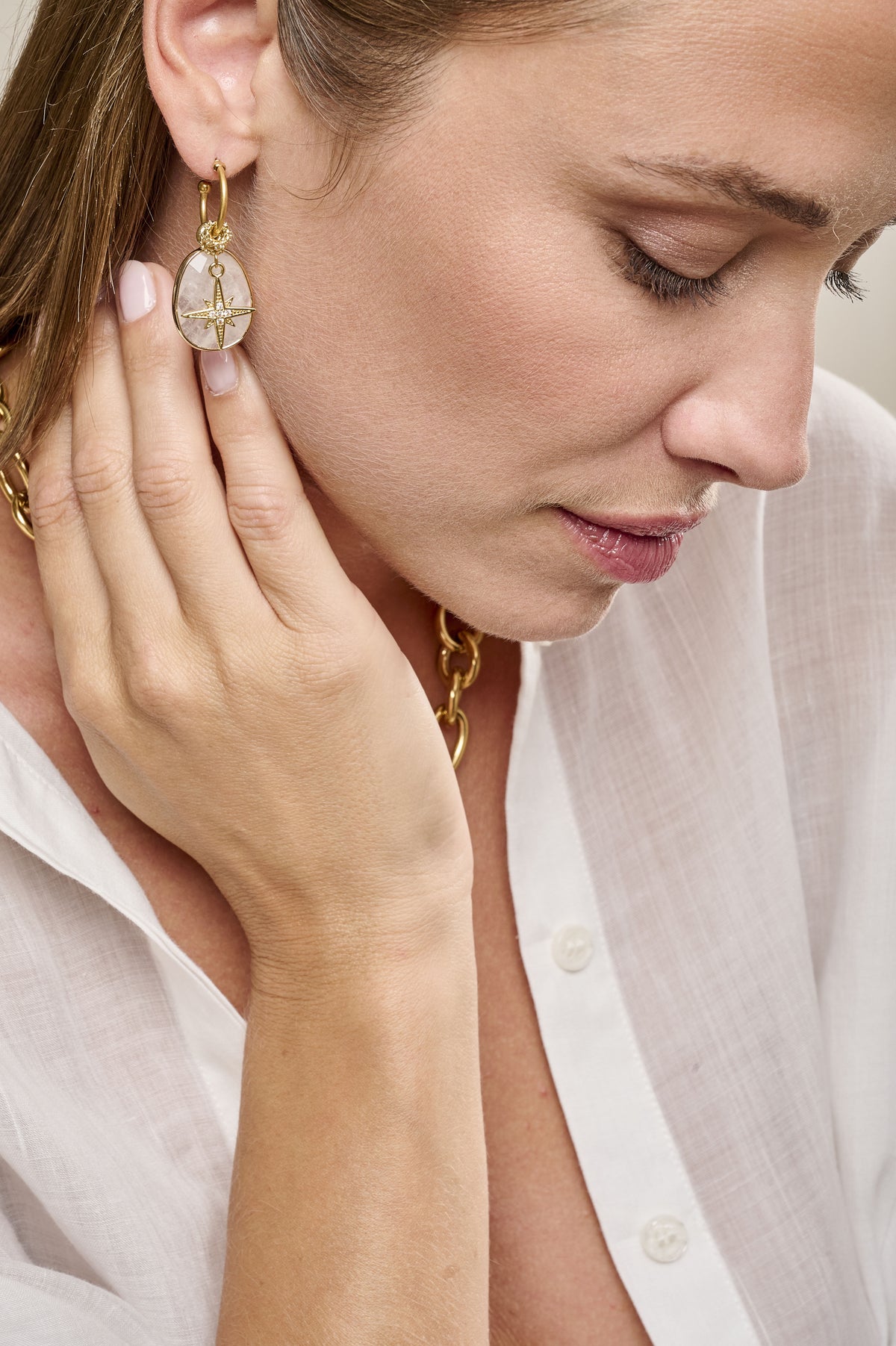 Boucles d'oreilles Pole