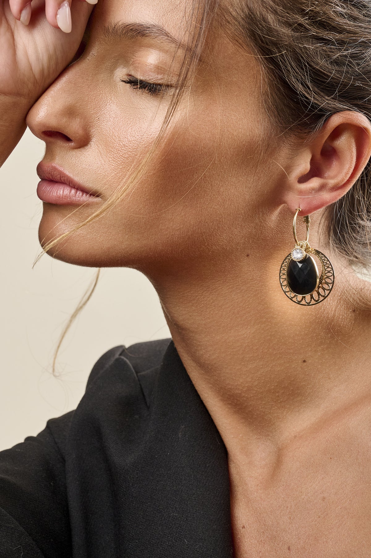 Boucles d'oreilles Pila