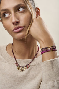 Bracelet soie Aina