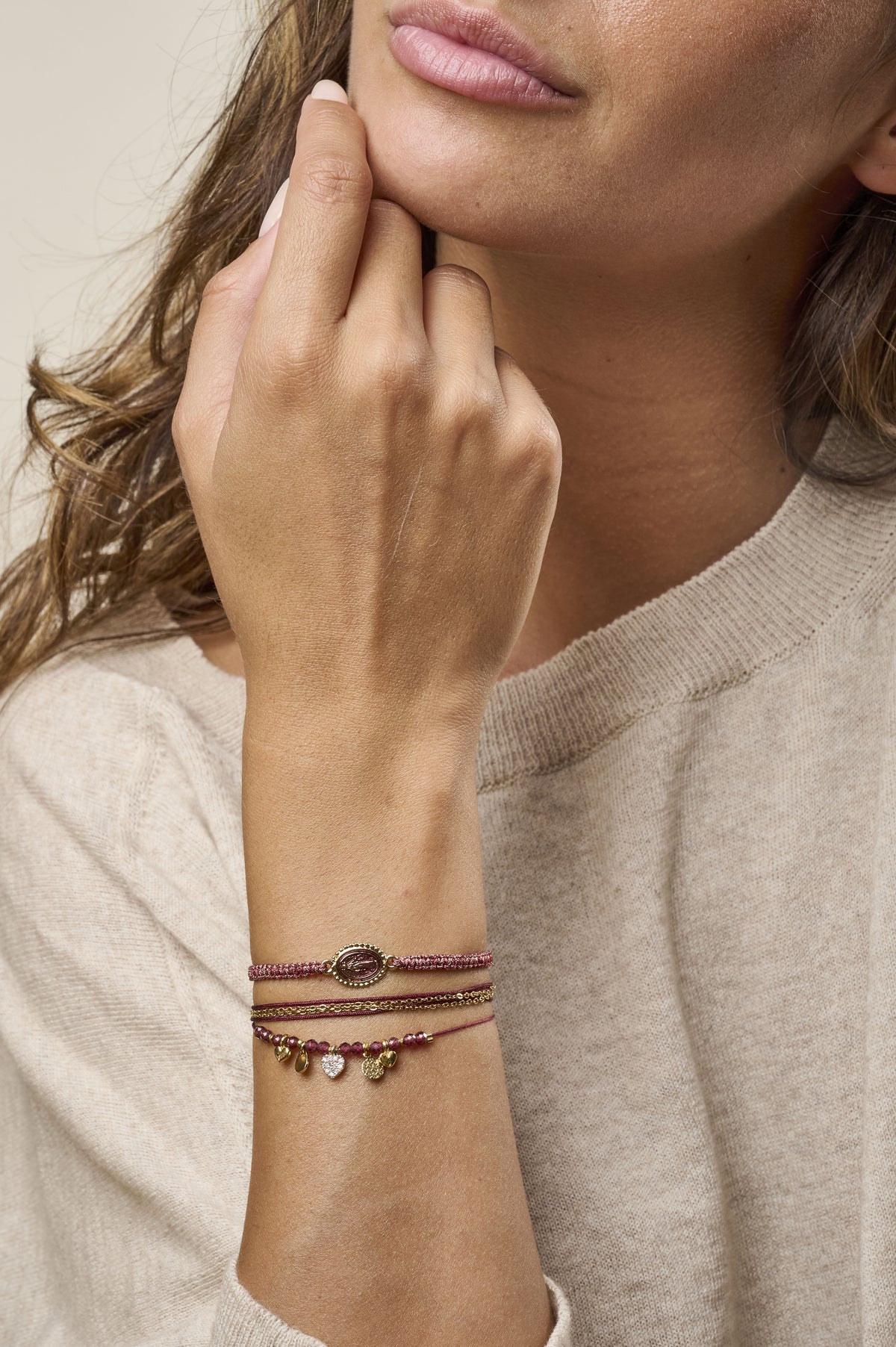 Bracelet multitours Arno